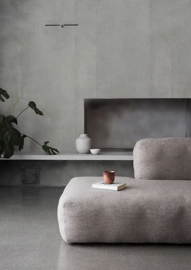 3D concrete board flexible stone panel