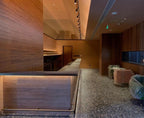 cave rammed earth flexible stone panel
