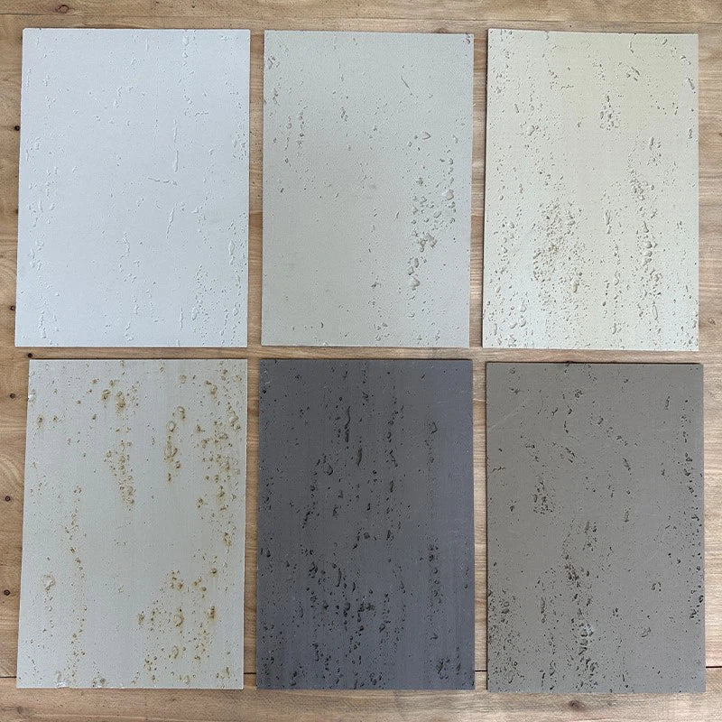 Travertine Regenerated Natural travertine stone sheet ultra-thin flexible wall panel, fire rated