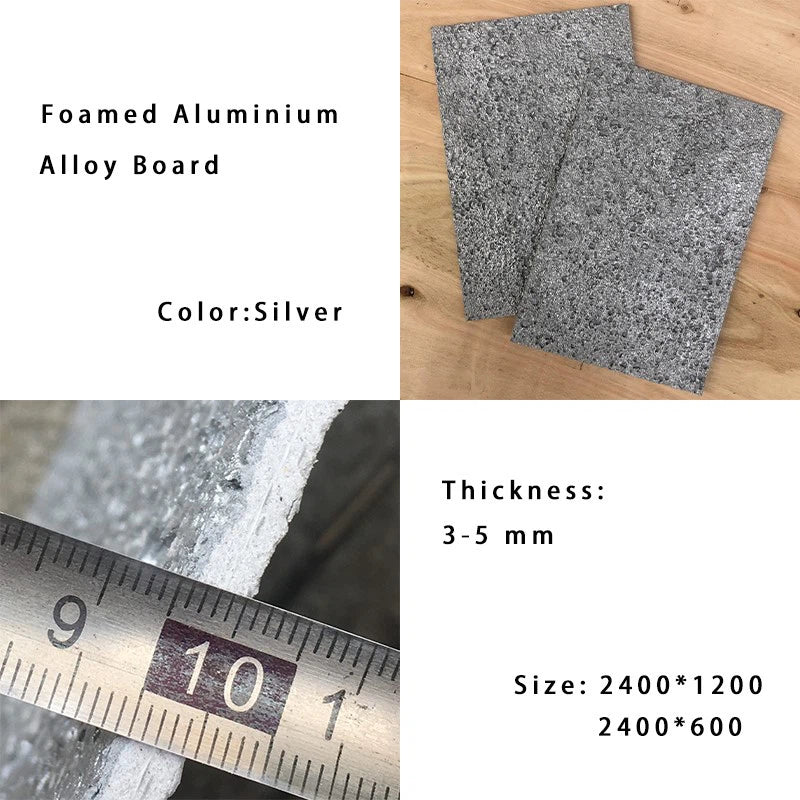 (3D) Panneau en alliage d'aluminium expansé