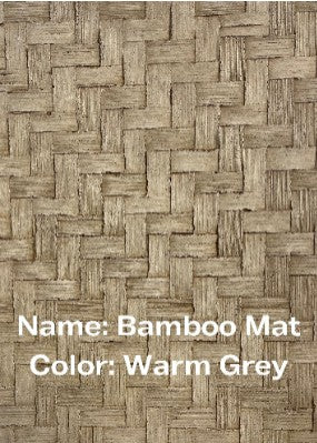 (WD) Tapis en bambou Pierre