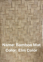 Bamboo Mat Wood Stone WD fire rated panel