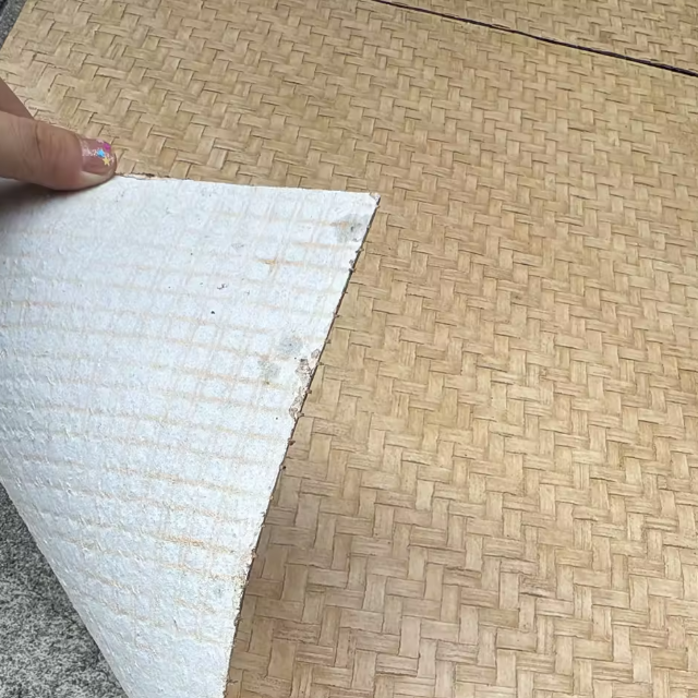 Bamboo Mat Wood Stone WD fire rated panel