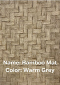 Bamboo Mat Wood Stone WD fire rated panel