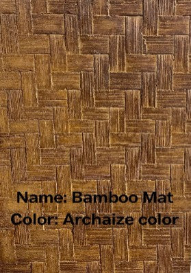 Bamboo Mat Wood Stone WD fire rated panel