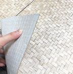 Bamboo Mat Wood Stone WD fire rated panel