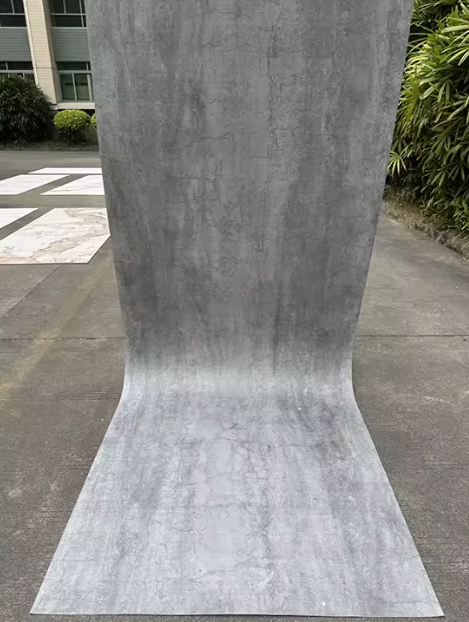 black sand flexible stone panel