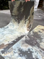 gold sand and cloud dragon flexible stone panel
