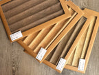 Crude Wood 3D fire rated panel