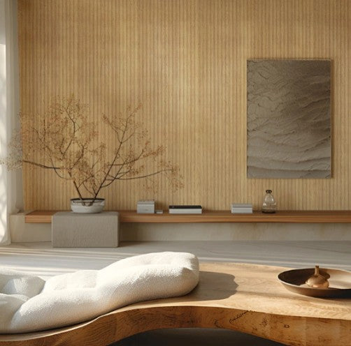 (3D/WD)Panneau brut ondulé en bois