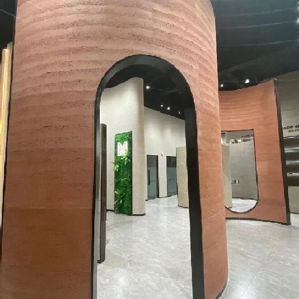 danxia rammed earth flexible stone panel