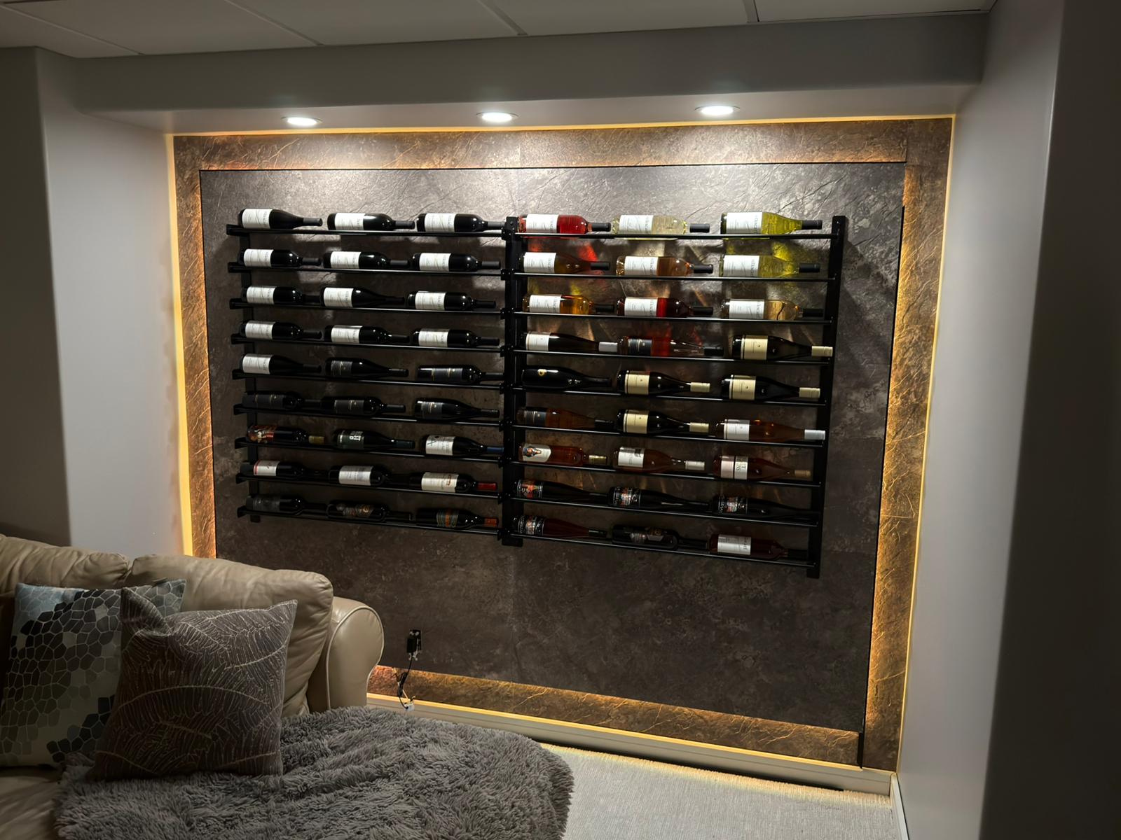 golden sunset flexible stone panel