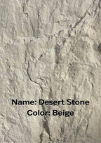 Desert Stone 3D fire rated panel