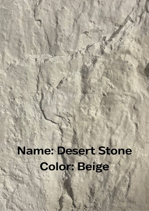 Desert Stone 3D fire rated panel