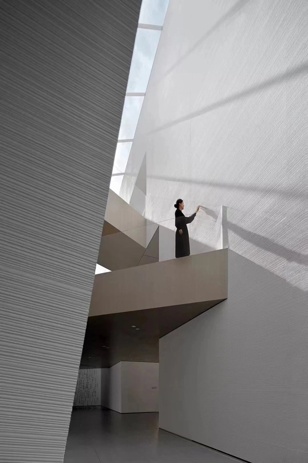 Panneau en pierre à lignes fines (3D)