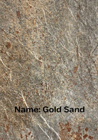 gold sand and cloud dragon flexible stone panel