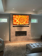 golden sunset flexible stone panel