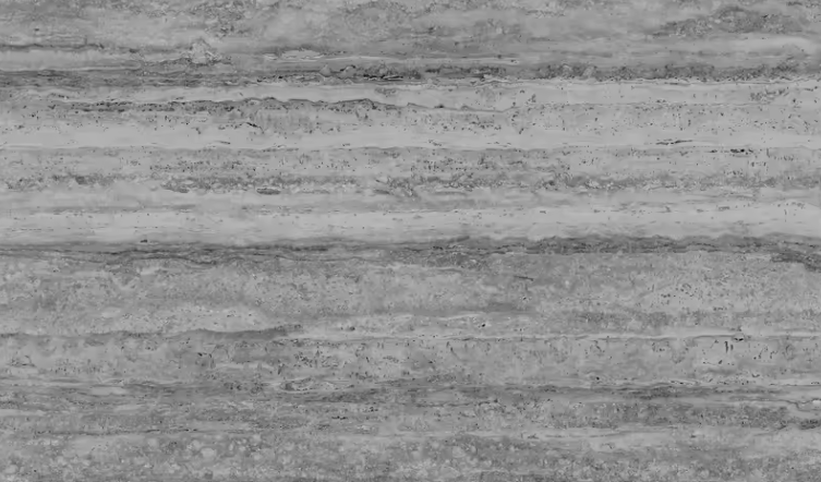 linear travertine flexible stone light grey