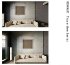 Milan Travertine RS a sophisticated yet modern interior wall, fire rated 