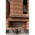 relic rammed earth flexible stone panel