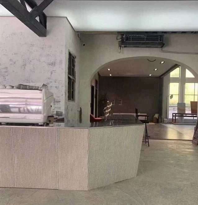 Round Line Stone 3D soundproof panel