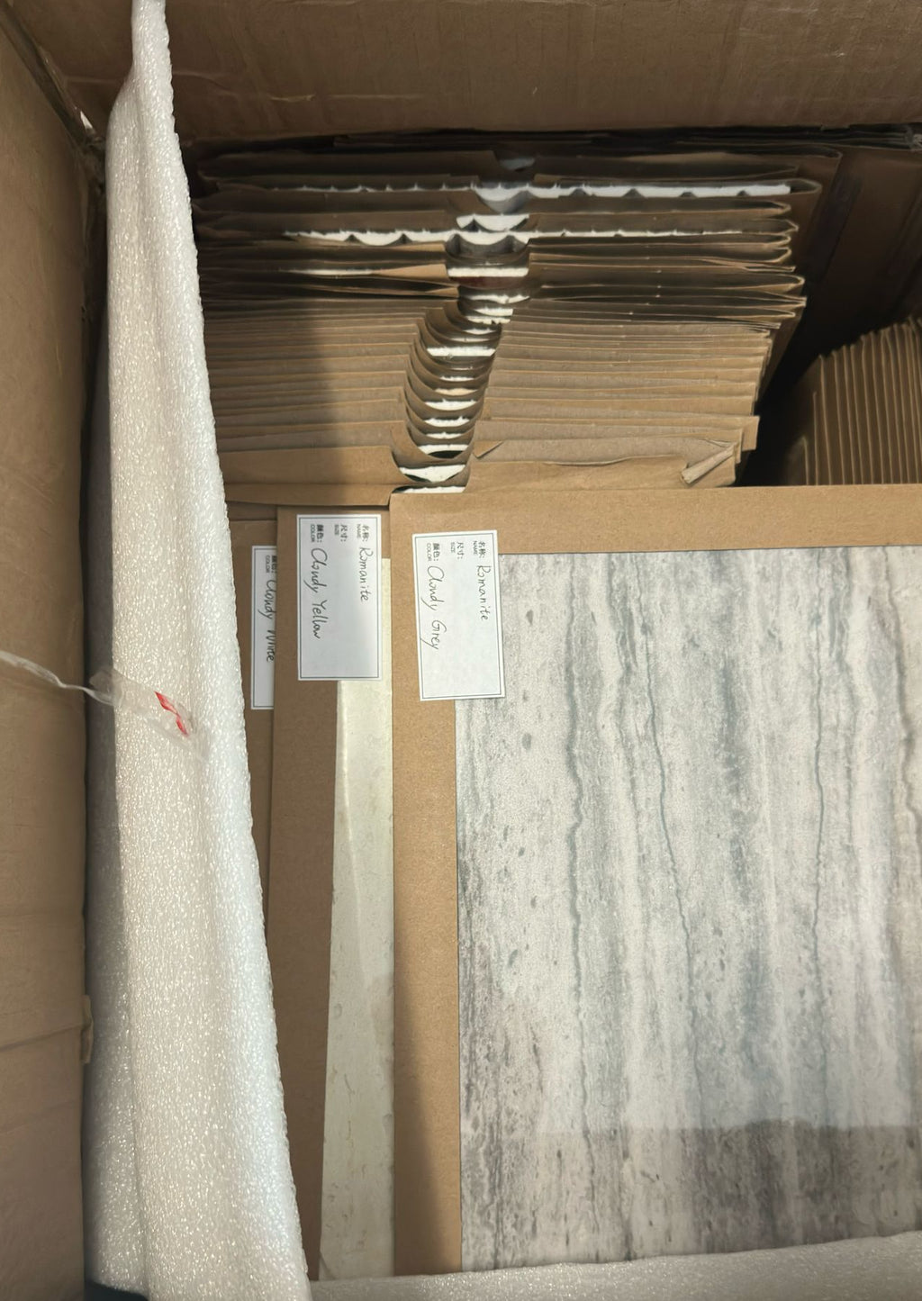 flexible stone sample