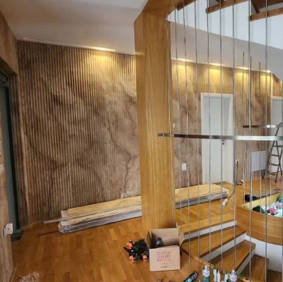 (RS) Piliers en marbre – Marbre Ando / 15,50 pi²