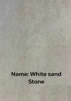 white sand SF flexible stone panel